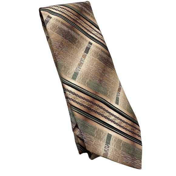 Vintage 60s Beau Brummell Polyester Necktie - Picture 1 of 4